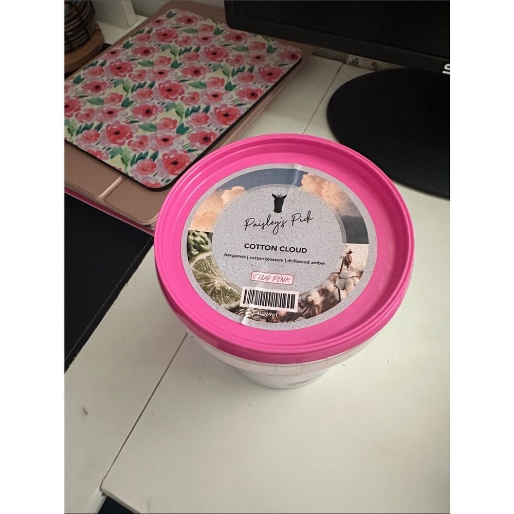 Cotton Cloud Pink Zebra sprinkles